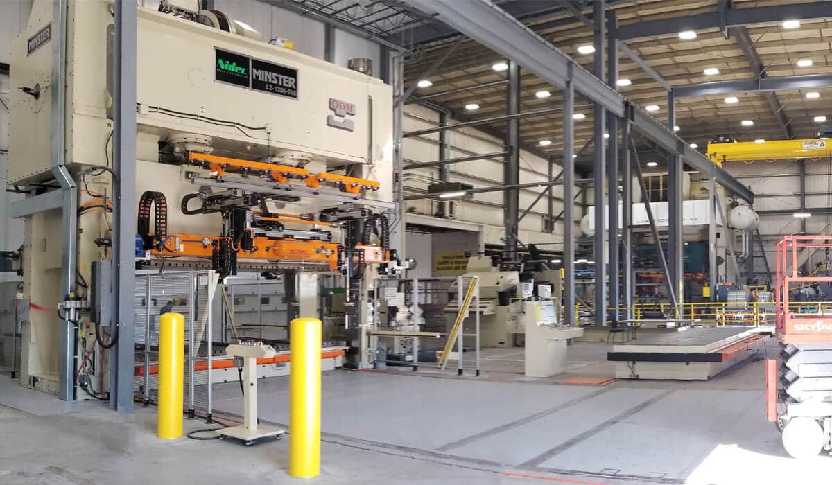 ODM Tool and Manufacturing metal stamping plant